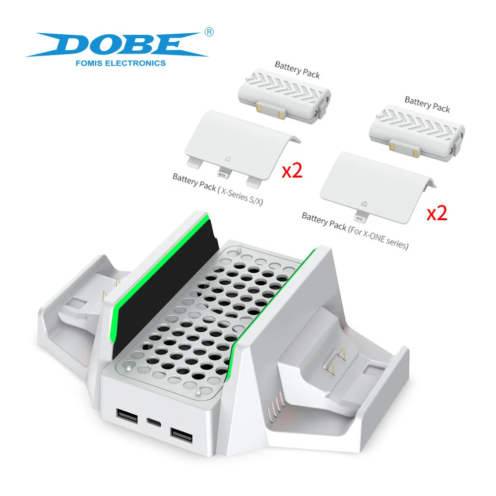 

Mainframe Fan Base XSS Dual Battery Handle Base Charger SeriesS Mainframe Bracket for Xbox one S Console