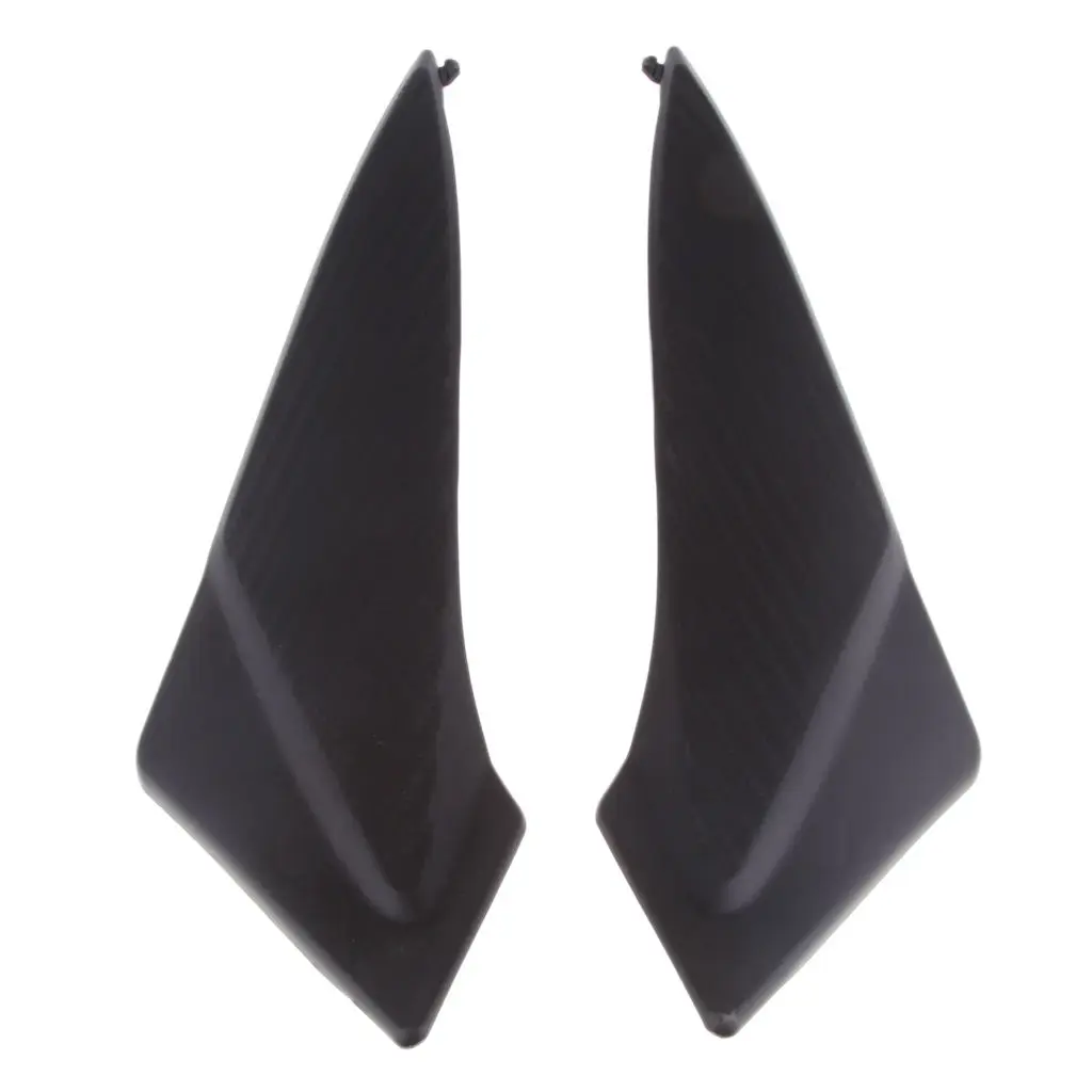 

2Pcs Black Tank Side Cover Panel Fairing Trim For Suzuki GSXR 600 750 11-14