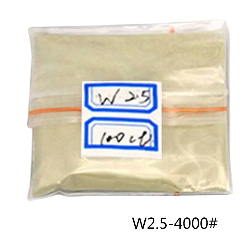 W25-4000Grit 100 карат/20 г W0.5 до W40 Полировочный порошок Алмазный микрон порошок полировочные инструменты для драгоценных камней Нефритовая керамика карбид - Сетки: W25-4000Grit