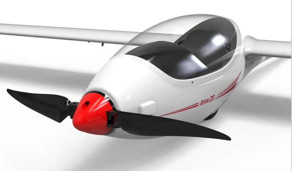 Volantex RC ASW28 ASW-28 размах крыльев 2540 мм EPO Sailplane ру планер самолет tw759-1 75901 комплект или