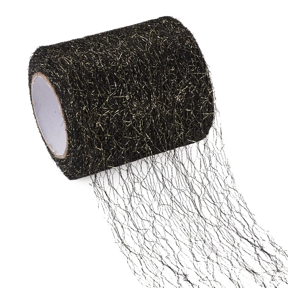 

1 рулон, черный тюль для юбки, 75 мм