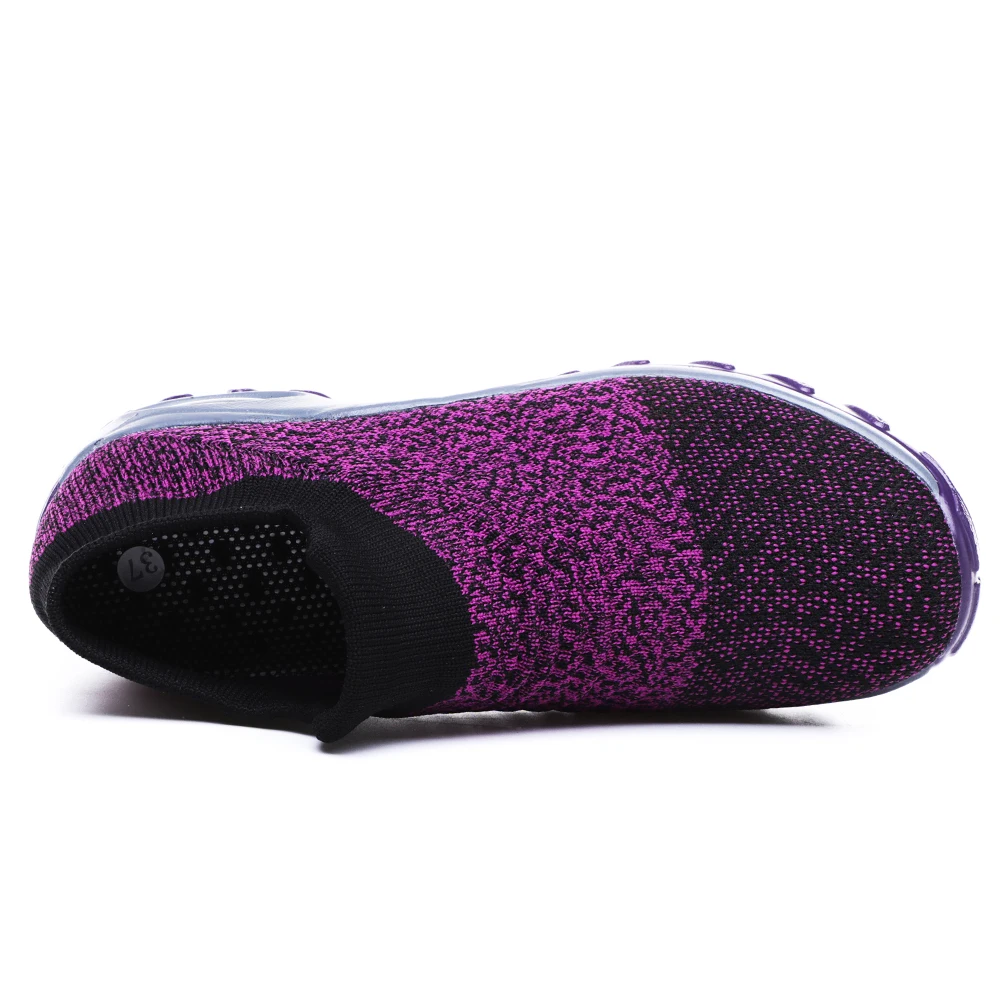 Повседневная прогулочная обувь женская уличная без шнуровки дышащие модные