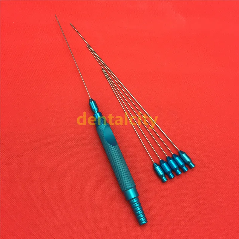 Новый 1 комплект лампа для инфильтрации канюля липосакции 5 шт. с ручкой |