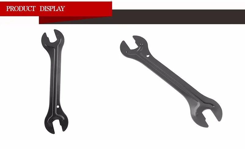 

Carbon Steel Bike Cycle Pedal Headset Hub Cone Hex Wrench Repair Tool Head Open End Axle Spanner Bicycle Repair Accesories