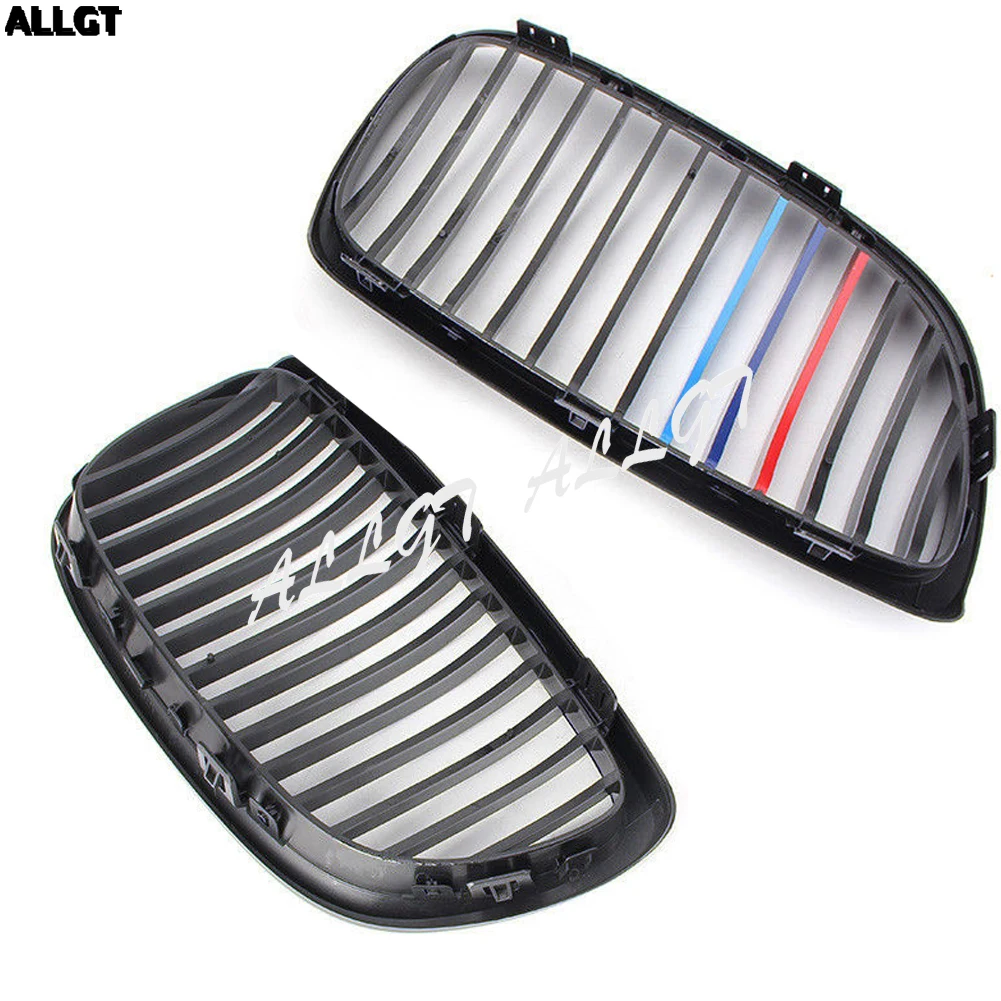 Передняя Центральная решетка грили черный подходит для 2007 2008 2009 2010 BMW E92 E93 328i 335i