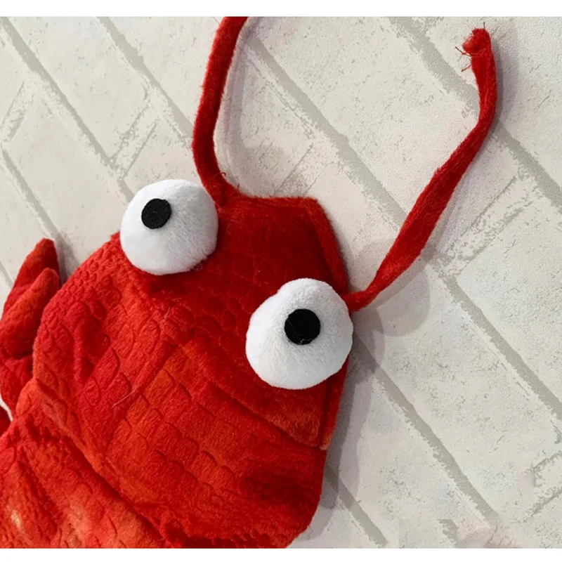 Новинка зимняя одежда для собак костюм лобстера на Хэллоуин кошки