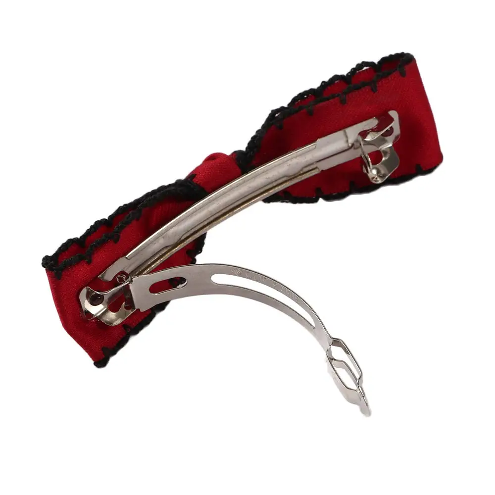 

Fashion Simple White Black Bownot Hair Clip Headband Headwear Women Girls Hair Accessories