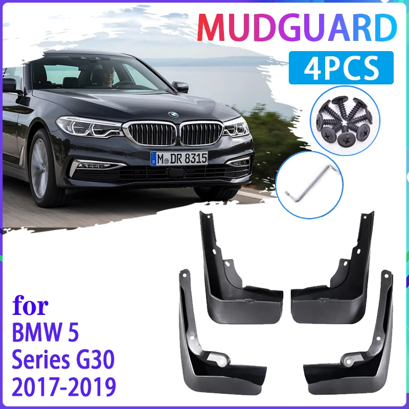 

Car Mud Flaps For BMW 5 Series G30 2017 2018 2019 Mudguard Splash Guards Fender Mudflaps Auto Accessories