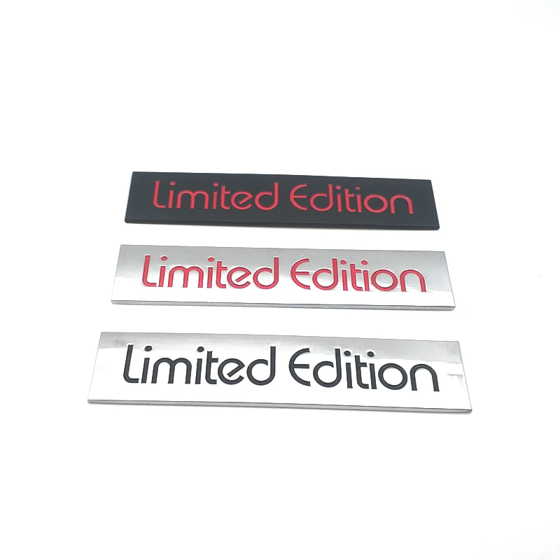 

20Pcs Metal Limited Edition Auto Emblem Car Styling Side Fender Sticker Badge Decoration Decal