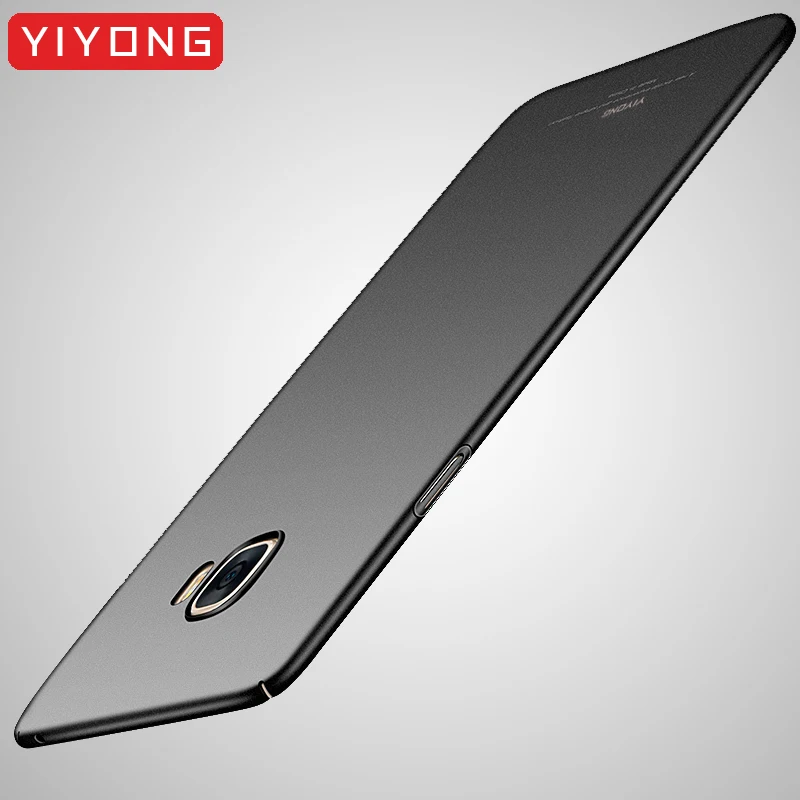 Чехол YIYONG для Samsung Galaxy A3 A5 A7 J3 J5 J7 2017 тонкий матовый чехол A8 A6 J4 J6 Plus 2018 J8 A9 A9S чехлы