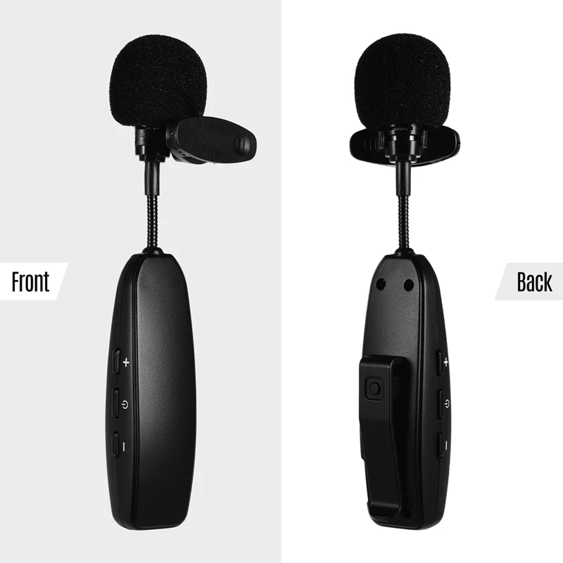 

the Wireless Microphone System Uses UHF Transmission Technology Including 2 Transmitter Microphones and 1 Receiver