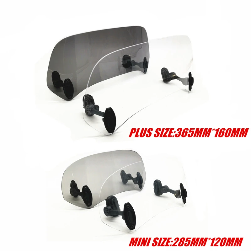 FOR BMW F850GS F700GS F650GS F800ST R1250GS C400X Motorcycle Risen Adjustable Windscreen Windshield Spoiler Air Deflector | Автомобили и