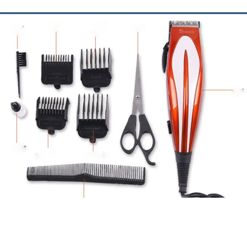 

Surker Clipper SK-708 Wire Clipper Beard Trimmer Haircut Low Noise