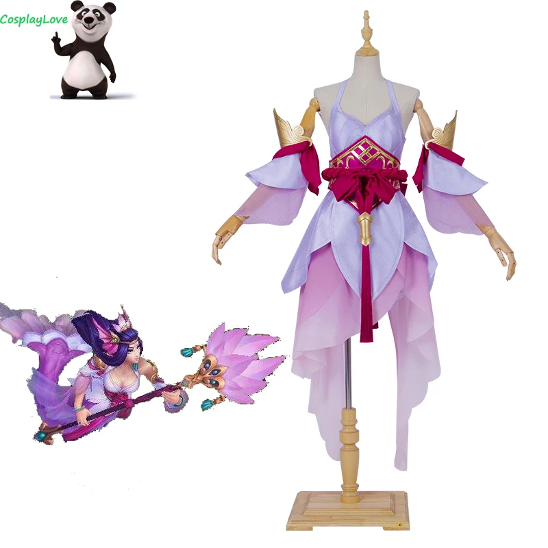 Косплей Любовь Игра LOL Nami косплей костюм парик хвост головной убор на Рождество