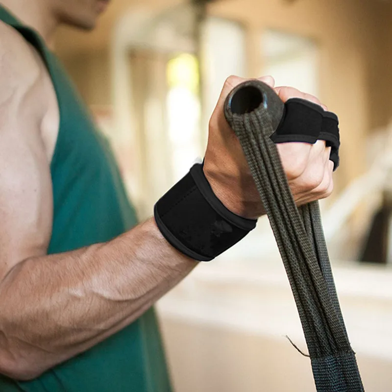 Перчатки с перчатками Тяжелая атлетика кистевой напульсник спортивный наручный