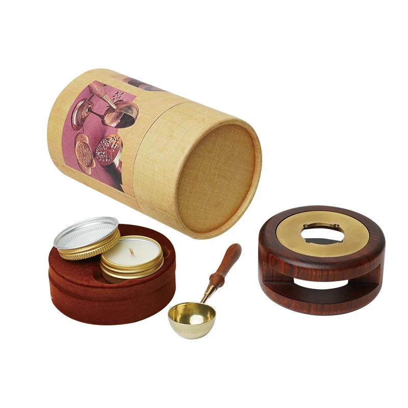 Винтажные печатные восковые уплотнительные печи бусины огнеупорные нагреватели