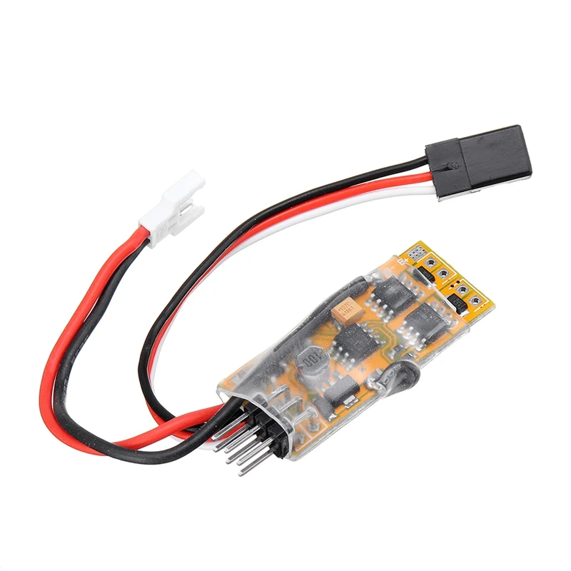 

Payne 1S DC 3V-6V Two-Way Unidirectional Brushed ESC 6A x 2 With Dual-Way Servo Output Support SBUS Failsafe Compatible Jumper