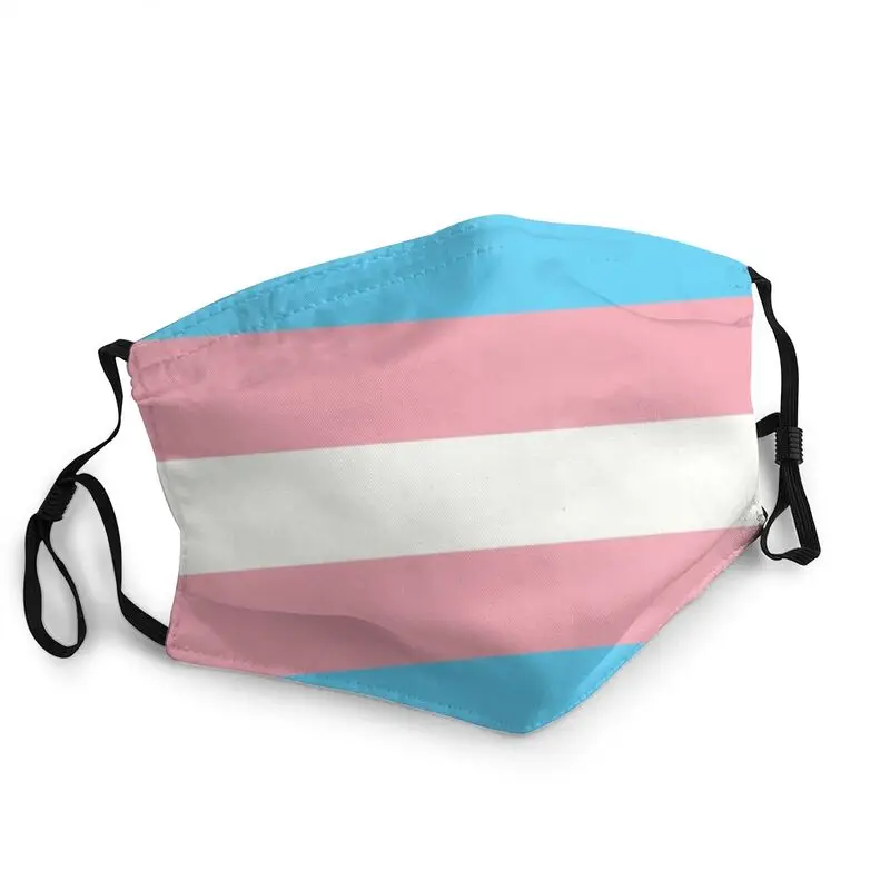 ЛГБТ трансгендер гордость планшетофон Пылезащитная многоразовая маска для лица