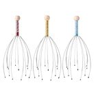 Массажер для головы и шеи, массажер для головы и головы осьминога, 1 шт.