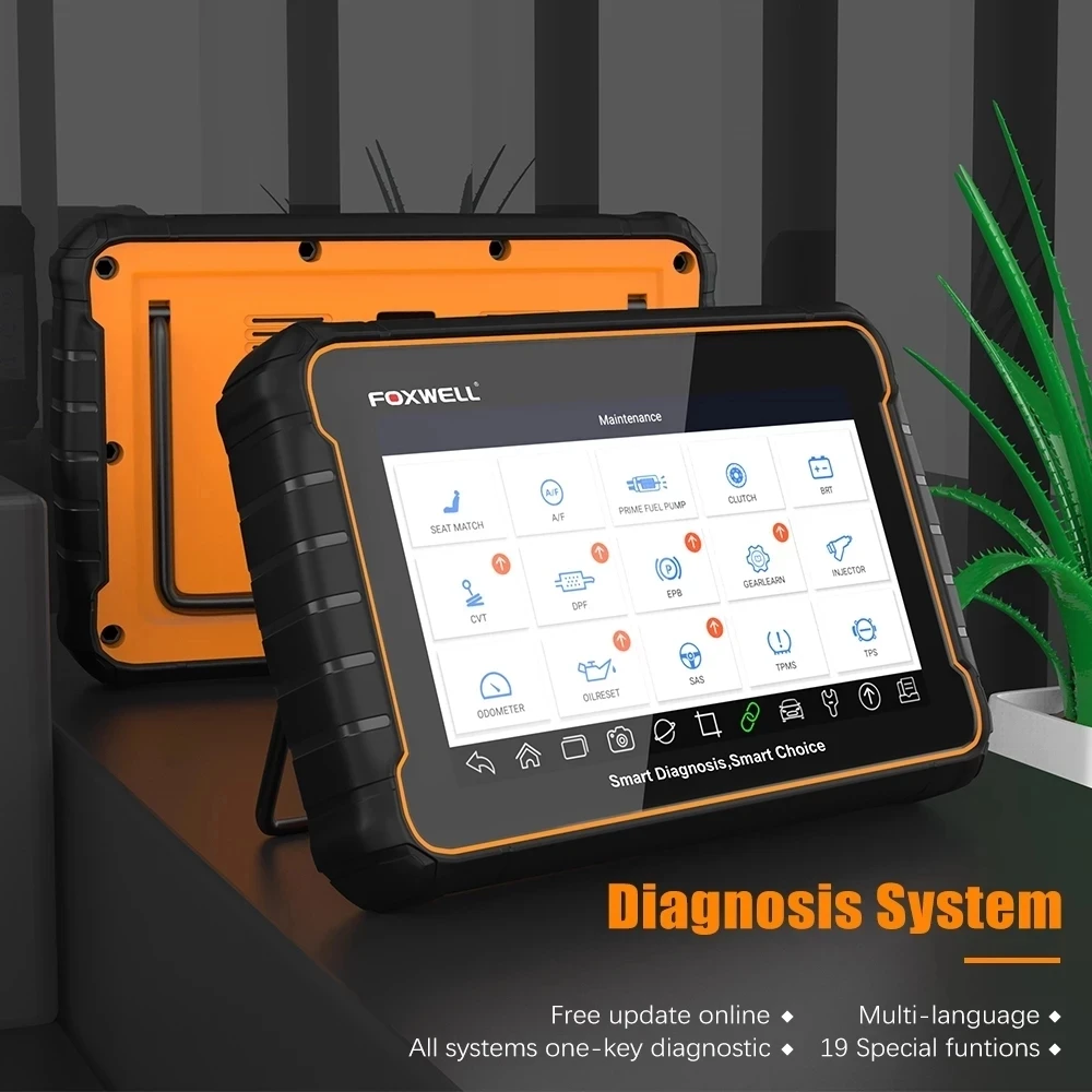 Автомобильный сканер Foxwell GT60 OBD2 профессиональный считыватель кодов для всех