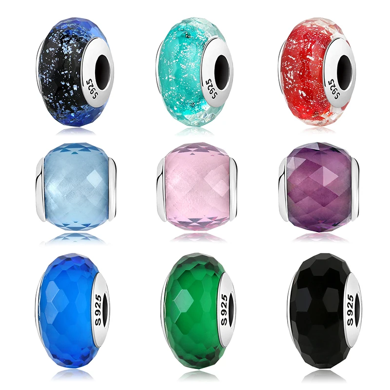 Горячая Распродажа 925 пробы серебро ювелирных украшений множественные стили Murano