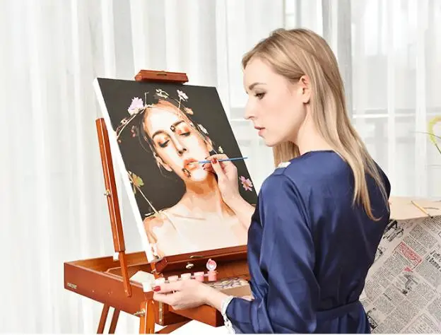 Раскрашивание по номерам индивидуальному заказу персональный портрет свадебные