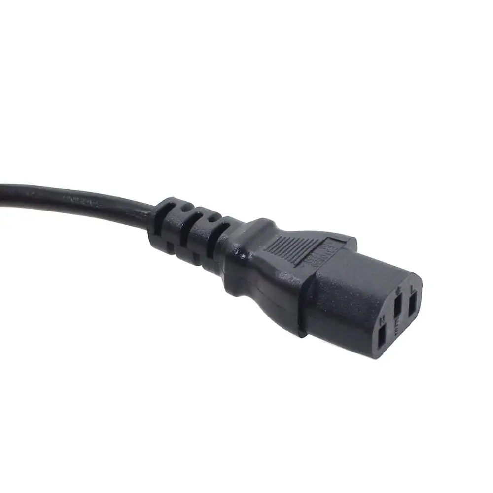 18AWG США шнур питания американский Nema 5 15P штекер к IEC 60320 C13 PC компьютерный кабель UL