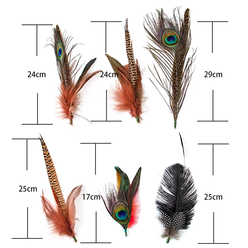 

Beautiful Natural Pheasant Ostrich Feathers For Craft Carnival Hat Jewelry Accessory Wedding Corsage Decoration Plumes Wholesale