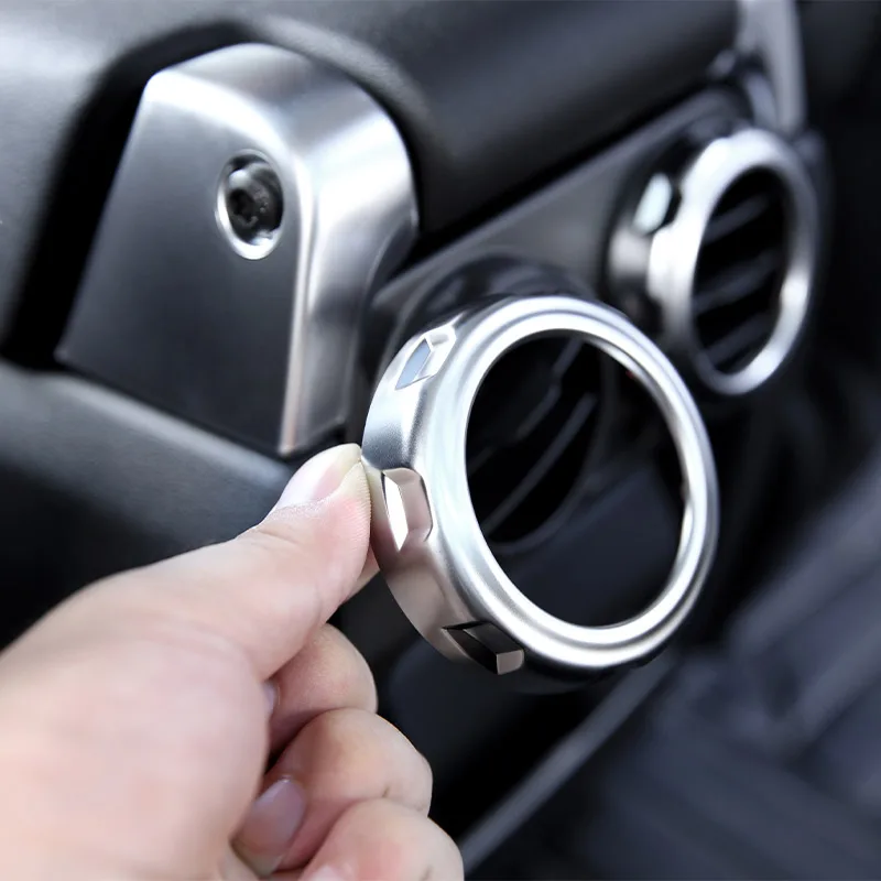 Хромированное Вентиляционное кольцо для заднего сиденья Land Rover Range Sport Discovery 4 09 16