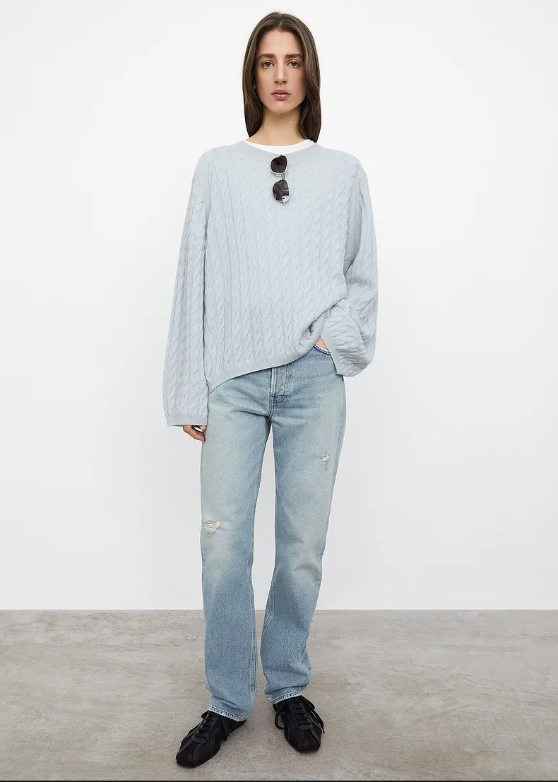 Новые цвета! Tote * e cabl зимний кашемировый Повседневный свободный стильный длинный