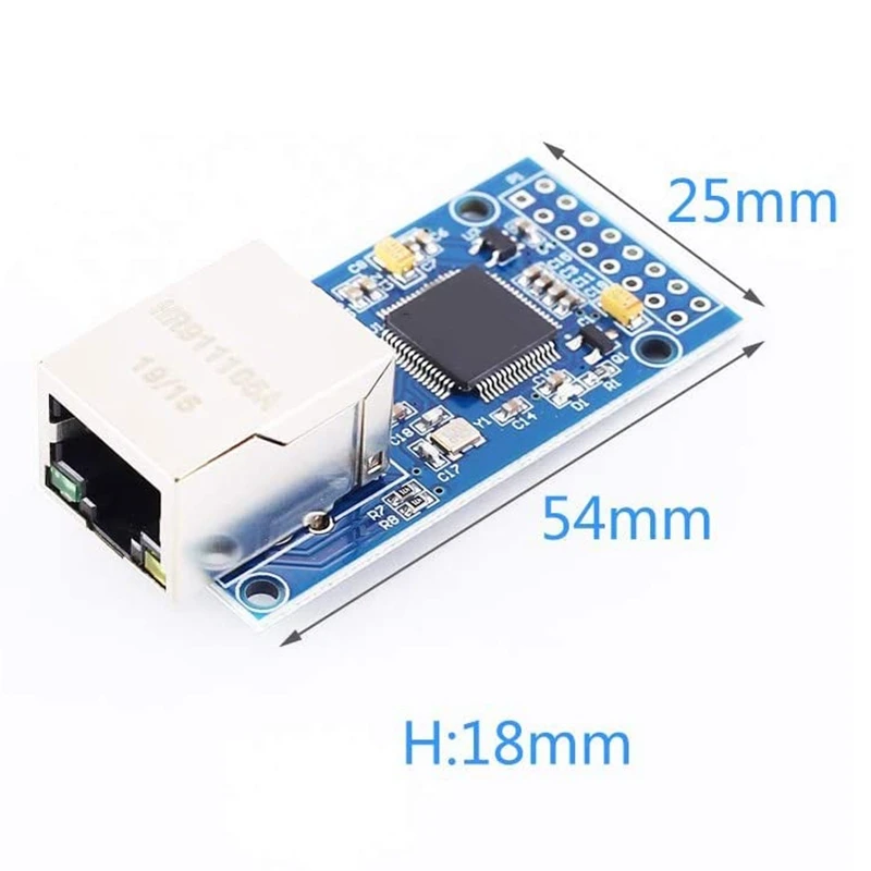OPQ CH9121 последовательный порт Ethernet сетевой Модуль UART к RJ45 преобразователь DC 3 V 5V STM32