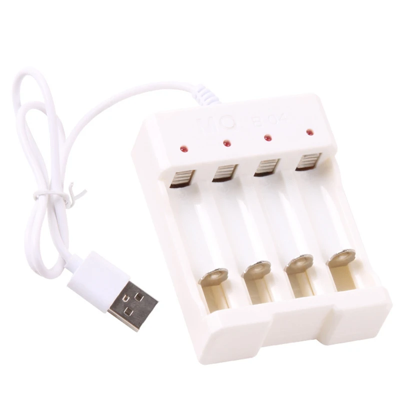 Универсальное умное зарядное устройство USB с 4 слотами для AA/AAA 5 № 7