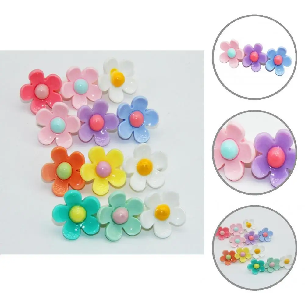 

Anti-fade Lovely Pretty Pet Dogs Hairpins Resin Pet Hair Pins Adorable for Photography
