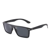 mens retro square carbon fiber sunglasses full carbon frame sun glasses uv400 polarized eyewear