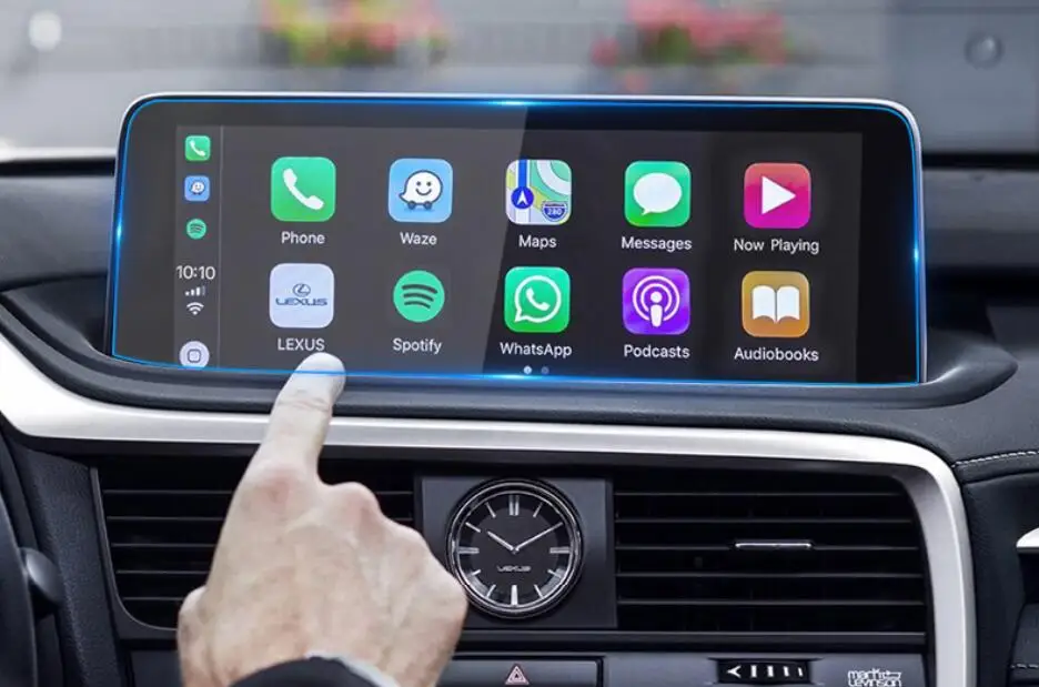 Автомобильная пленка из закаленного стекла для защиты экрана наклейка GPS