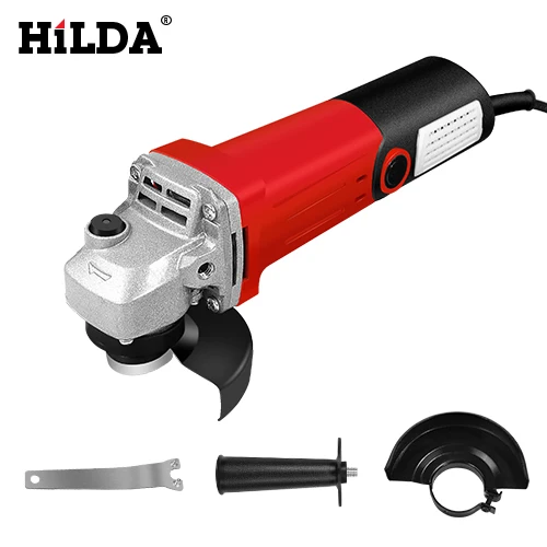 JM01 HILDA 1100 Вт угловая шлифовальная машина электрический шлифовальный станок Электроинструмент шлифовальный станок - Цвет: JM01
