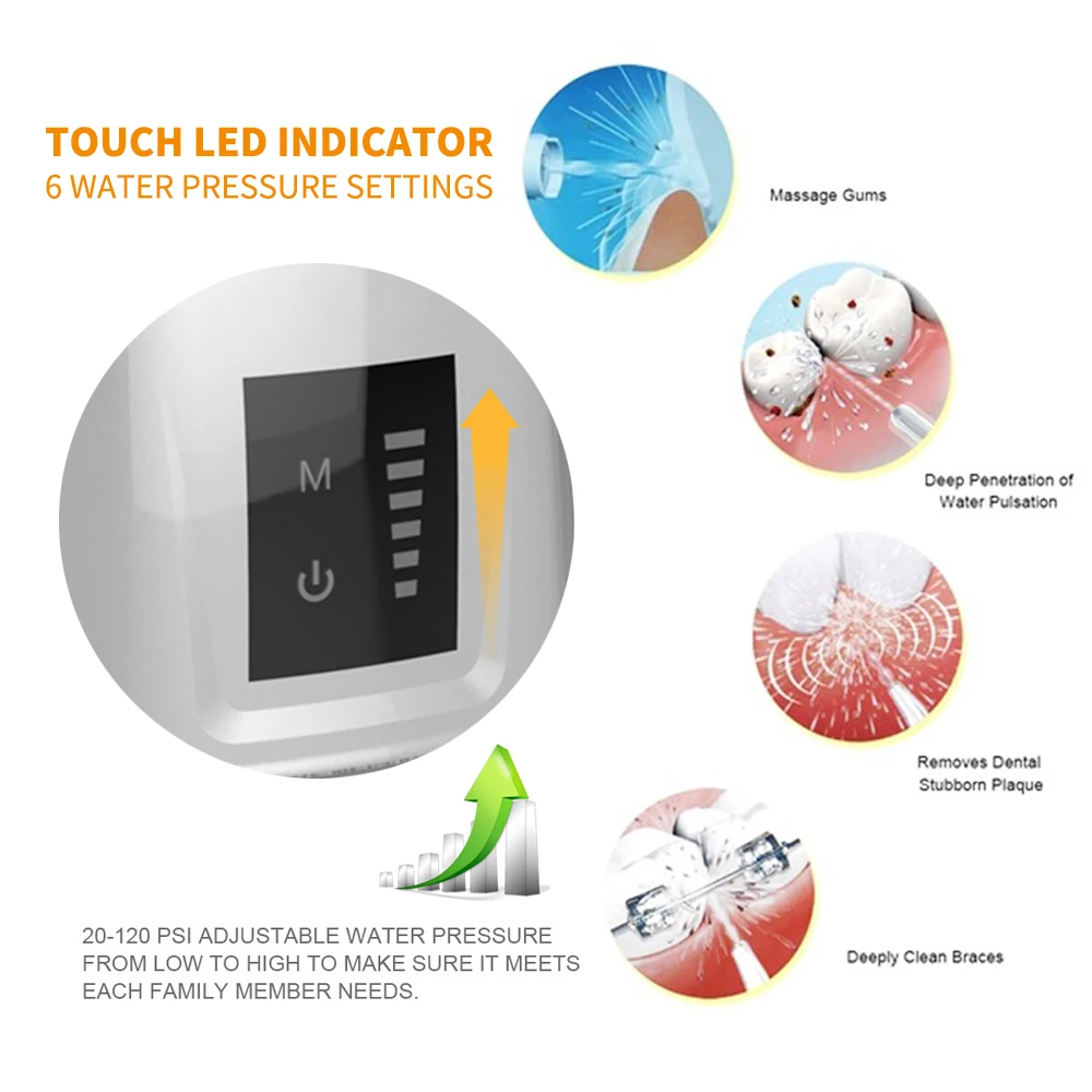 Ирригатор для полости рта с резервуаром на 1000 мл | Бытовая техника