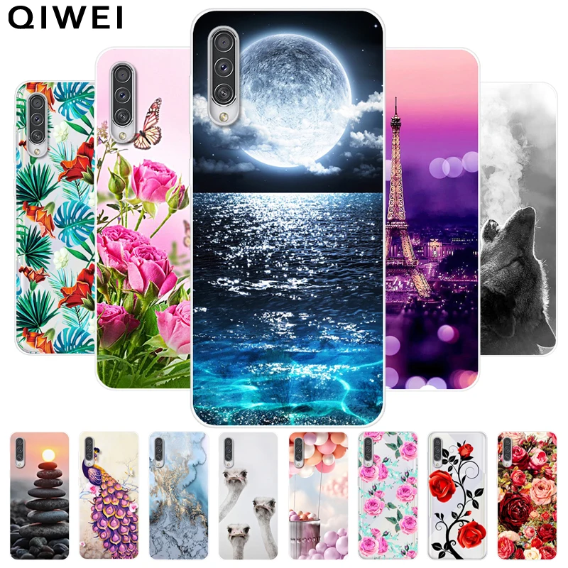 Тонкий прозрачный мягкий чехол из ТПУ для Samsung A30s/A50s телефонные чехлы Galaxy A50S A30S Coque