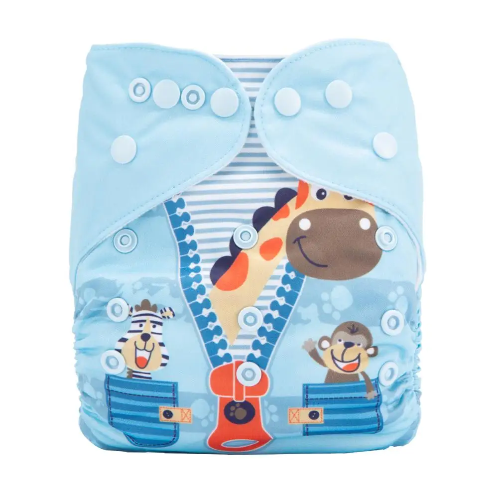 Один размер для многоразовых детских тканевых подгузников биоразлагаемые