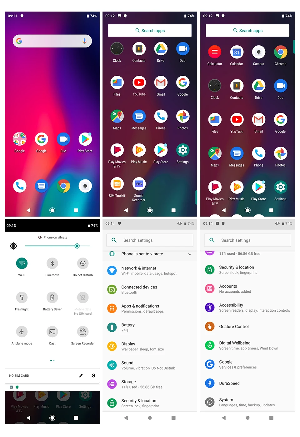 HOMTOM P30 pro Android 9,0 Helio P23 MTK6763 Восьмиядерный 4 Гб 64 Гб Смартфон 6,41 дюймов 4000 мАч 4G FDD-LTE стеклянный Чехол для мобильного телефона