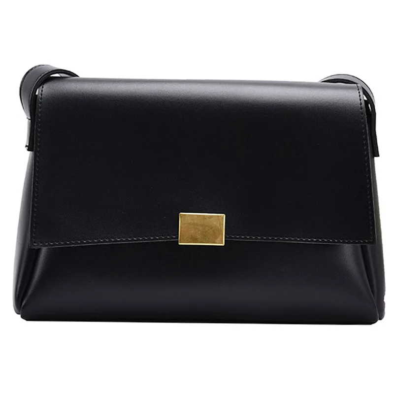 

Casual Retro Women Shoulder Bags Designer Brand Chic Strap Female Handbags Luxury Pu Leather Crossbody Messenger Bag Large Purse