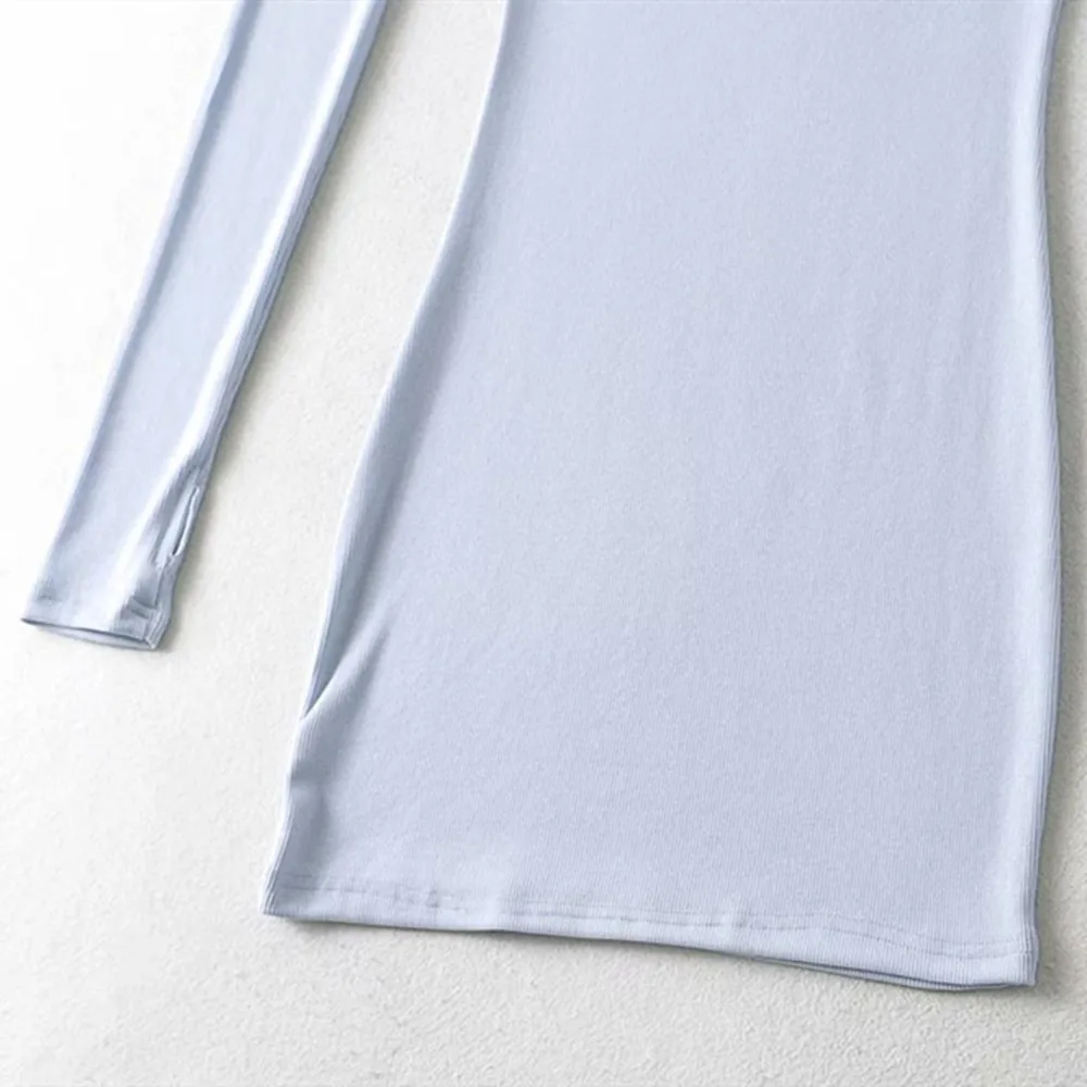 

European and American women's new fashion trendy street sexy sling low-cut backpack hip dress