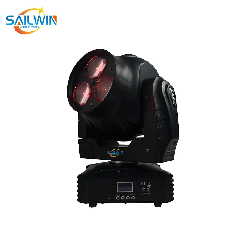 Мини 3*40 Вт 4в1 RGBW OLED Moving Head Bee Eye Light DJ LED Effect Big Wash Lyre для вечеринки клуба | Лампы и