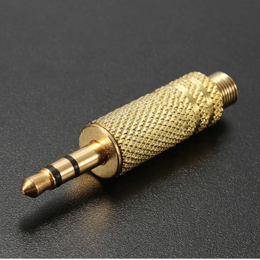 

3.5mm 3 Pole Stereo Male Jack Plug Connector Solder Part For Headphone Wholesale