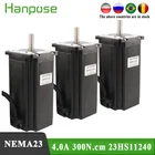 Шаговый двигатель NEMA23 57x112 мм, 4-выводной, 4 а, 3 Нм, 23HS11240, двигатель 428 унцийдюйм для 3D-принтера и различных аксессуаров для инструментов, 3 шт.
