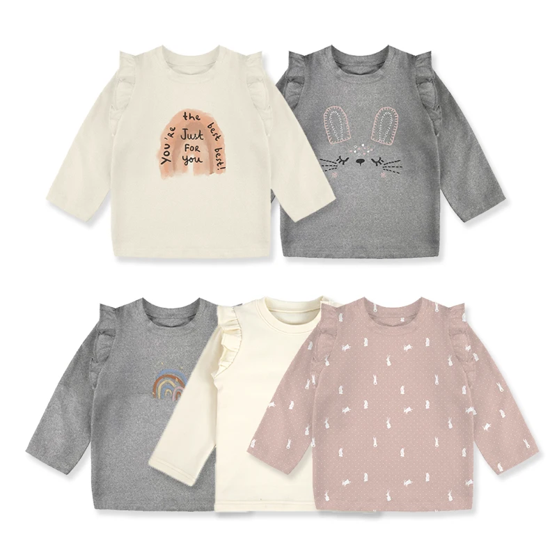 

Children's Clothing Boys Girls Baby Animal Round Neck Tops Hoodie Winter Kids T-shirt Long-Sleeved Sweater Dropshipping
