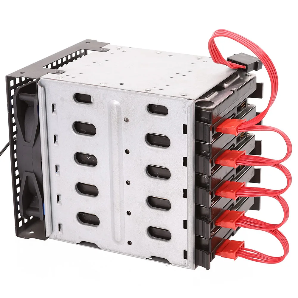 Кабель питания SATA для жесткого диска 4 контактный IDE Molex к 5 x адаптер разветвитель