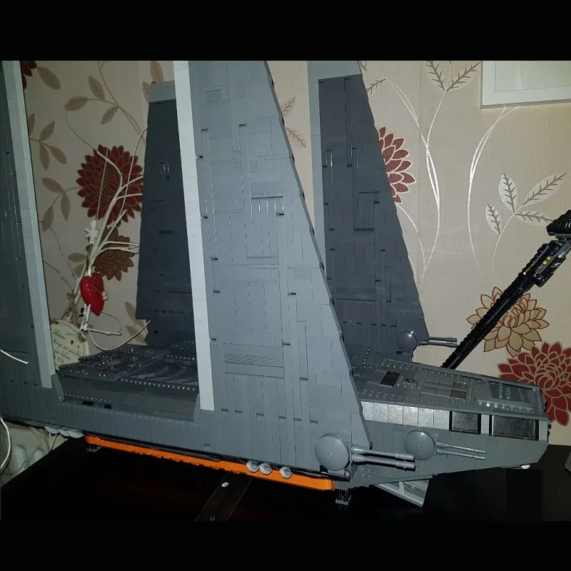 Строительные блоки серии Buildmoc UCS Zeta Class грузовой корабль модель MOC подходит для ISD