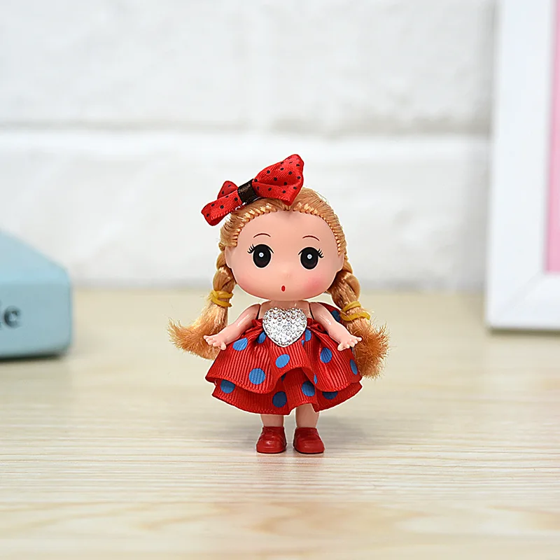 9 см в форме сердца стиле Принцесса запутанные куклы для полненьких детей ключей