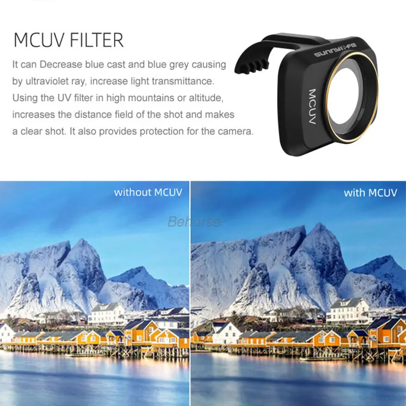 6 шт./компл. DJI Mini SE/Mini 2 объектив для беспилотника фильтры ND CPL серия NDPL MCUV камеры Mavic